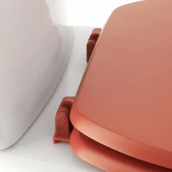 Accessoire Wc|TENDANCE Abattant WC 18 pouces Timeless uni Terracotta