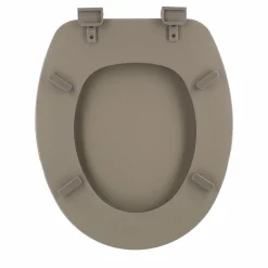 Accessoire Wc|TENDANCE Abattant WC 18 pouces Timeless uni Taupe