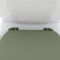 Accessoire Wc|TENDANCE Abattant WC 18 pouces Timeless uni Kaki Vert kaki