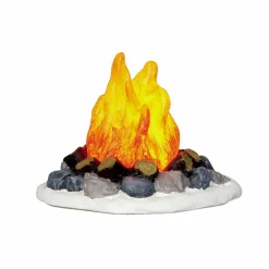 Village De Noël Lemax|LEMAX Accessoire Feu de camp illuminé