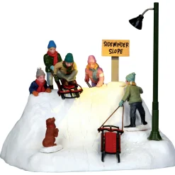 Village De Noël Lemax|LEMAX Accessoire lumineux et animé (H15 cm) Prêt pour le lancement