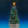 Village De Noël Lemax|LEMAX Accessoire lumineux et musical (H39 cm) Sapin de Noël Bluetooth