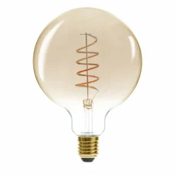 Guirlande Et Déco Lumineuse|ATMOSPHERA Ampoule lumineuse Glode torsadé Ambre