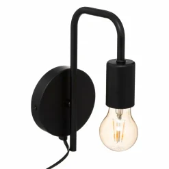 Applique|ATMOSPHERA Applique murale métal (H25 cm) Keli Noir