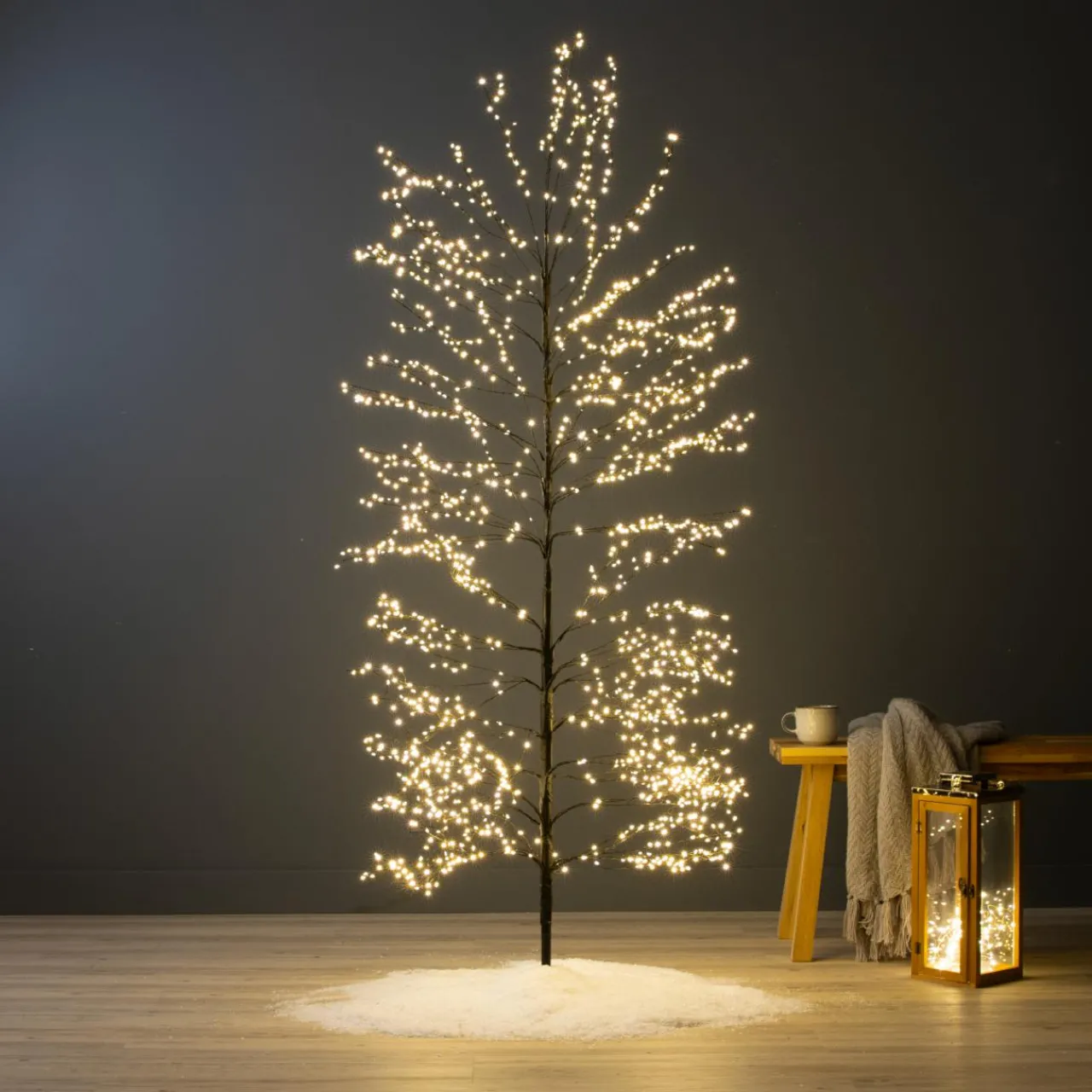 Arbre Lumineux|Arbre Lumineux|KAEMINGK Arbre lumineux 1755 LED (H180 cm) Wonderland Blanc chaud