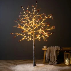 Arbre Lumineux|Arbre Lumineux|EMINZA Arbre lumineux 480 LED (H180 cm) Bouleau Cressy Blanc chaud