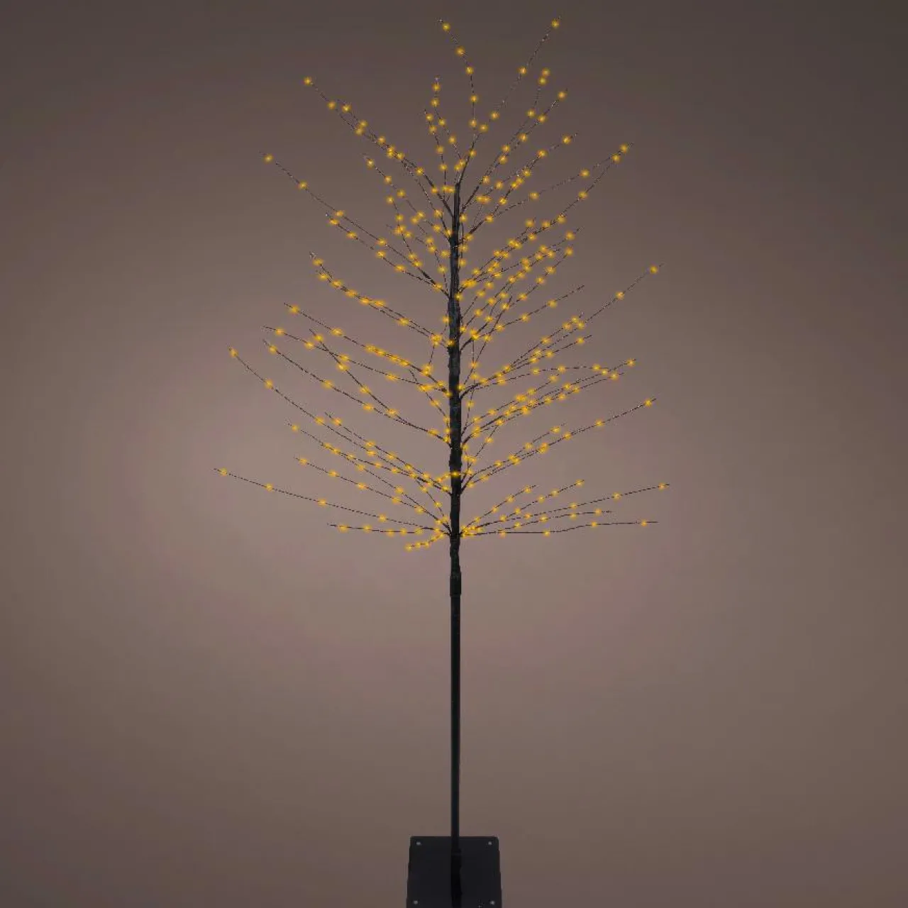 Personnage, Objet Grand Format|Arbre Lumineux|EMINZA Arbre lumineux 360 LED (H180 cm) Bouleau d'hiver Blanc Chaud doré