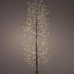 Arbre Lumineux|Arbre Lumineux|KAEMINGK Arbre lumineux 1755 LED (H175 cm) Christmas Luxe et blanc chaud Noir