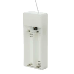 Personnage Et Accessoire Pour Village|FEERIC LIGHTS Arche et clôture lumineuse à piles (H11 cm) pour aménager un village