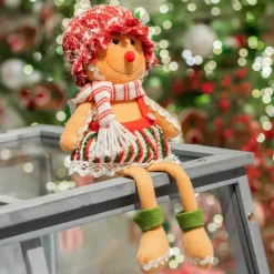 Père Noël, Animaux Et Personnage|KAEMINGK Bonhomme Pain d'épices (H32 cm) Safina Beige