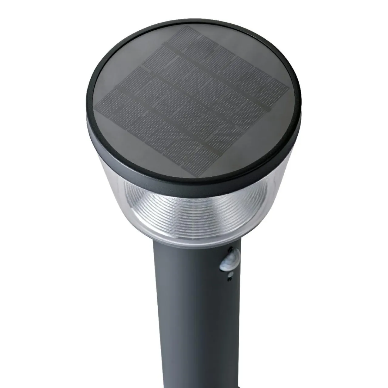 Luminaire Jardin|Eclairage Extérieur|#N/A Borne de jardin solaire 600 lumens (H94 cm) Orion lux Gris Anthracite