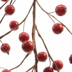 Branches Artificielles|KAEMINGK Branche de baie (130 cm) Gara Rouge