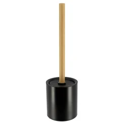 Accessoire Wc|TENDANCE Brosse WC métal Purebamboo Noir