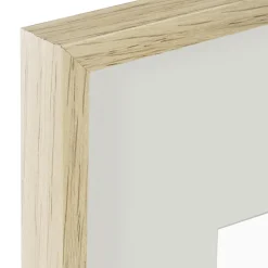 Toile, Cadre, Déco Murale|ATMOSPHERA Cadre photo (21 x 30 cm) Manu bois naturel Beige