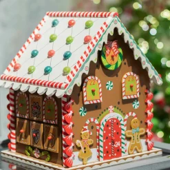 Déco Et Objet De Noël|KAEMINGK Calendrier de l'Avent à remplir Pain d'épices gourmand Multicolore Naturel