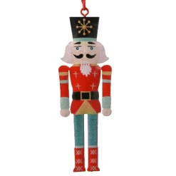 Décoration De Sapin|KAEMINGK Casse-noisette à suspendre en métal (H12 cm) Capitaine Hector Multicolore