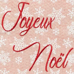 Bonnet, Chaussette Et Costume|Feeric Lights & Christmas Chaussette de Noël (H45 cm) Joyeux Noël tartan Beige