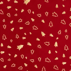 Nappe Et Chemin De Table|FEERIC LIGHTS Chemin de table velours (300 x 28 cm) Sapins de Noël Rouge