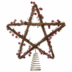 Cimier De Sapin|Feeric Lights & Christmas Cimier de sapin Baies Marron