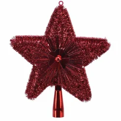 Cimier De Sapin|KAEMINGK Cimier de sapin Etoile Rouge