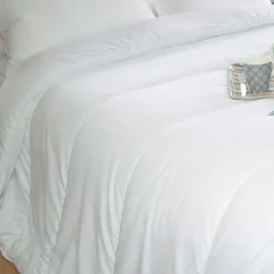 Couette, Oreiller, Traversin|EMINZA Couette (140 x 200 cm) Respirante et Légère he Blanc