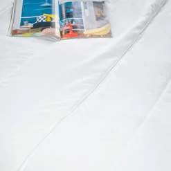 Couette, Oreiller, Traversin|BLEU CALIN Couette Chaude (260 x 240 cm) Segmentable he Blanc