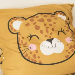 Linge De Lit Enfant|Linge De Lit Enfant|l'Effet Papillon Couette imprimée enfant coton (140 x 200 cm) Lola Caramel