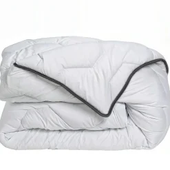 Couette, Oreiller, Traversin|EMINZA Couette très chaude enveloppe percale de coton (240 x 220 cm) Galaxie he Blanc