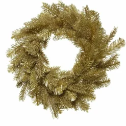 Couronne De Noël|KAEMINGK Couronne de Noël (D50 cm) Tiffany Or