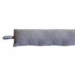 Coussin Bas, Bloc Porte|ENJOY HOME Coussin bas de porte coton recyclé (80 x 8 cm) Dune Gris clair