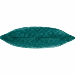 Coussin Et Housse|ATMOSPHERA Coussin carré (40 cm) 3D Losange Bleu canard