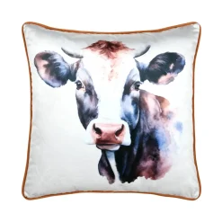 Coussin Et Housse|STOF Coussin carré (50 x 50 cm) Fernande brun Marron