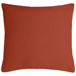 Coussin Et Housse|LOVELY CASA Coussin carré (60 x 60 cm) Nelson Terracotta