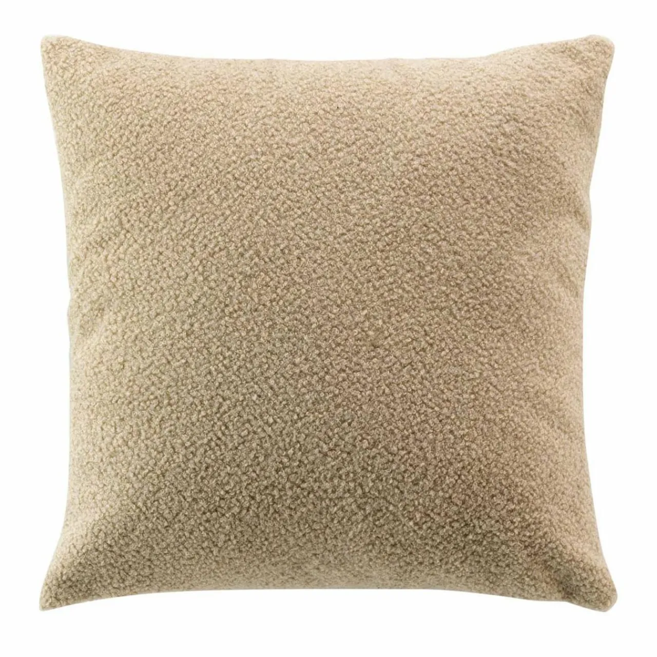 Coussin Et Housse|douceur d'intu017drieur Coussin carré bouclette (45 cm) Wooly Beige