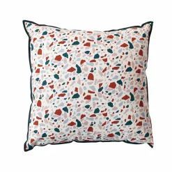 Coussin Et Housse|ENJOY HOME Coussin carré coton (40 cm) Terrazzo Multicolore