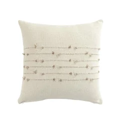 Coussin Et Housse|douceur d'intu017drieur Coussin carré coton (40 x 40 cm) Golden sunset Blanc