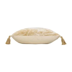 Coussin Et Housse|douceur d'intu017drieur Coussin carré coton (45 x 45 cm) Dune Ecru