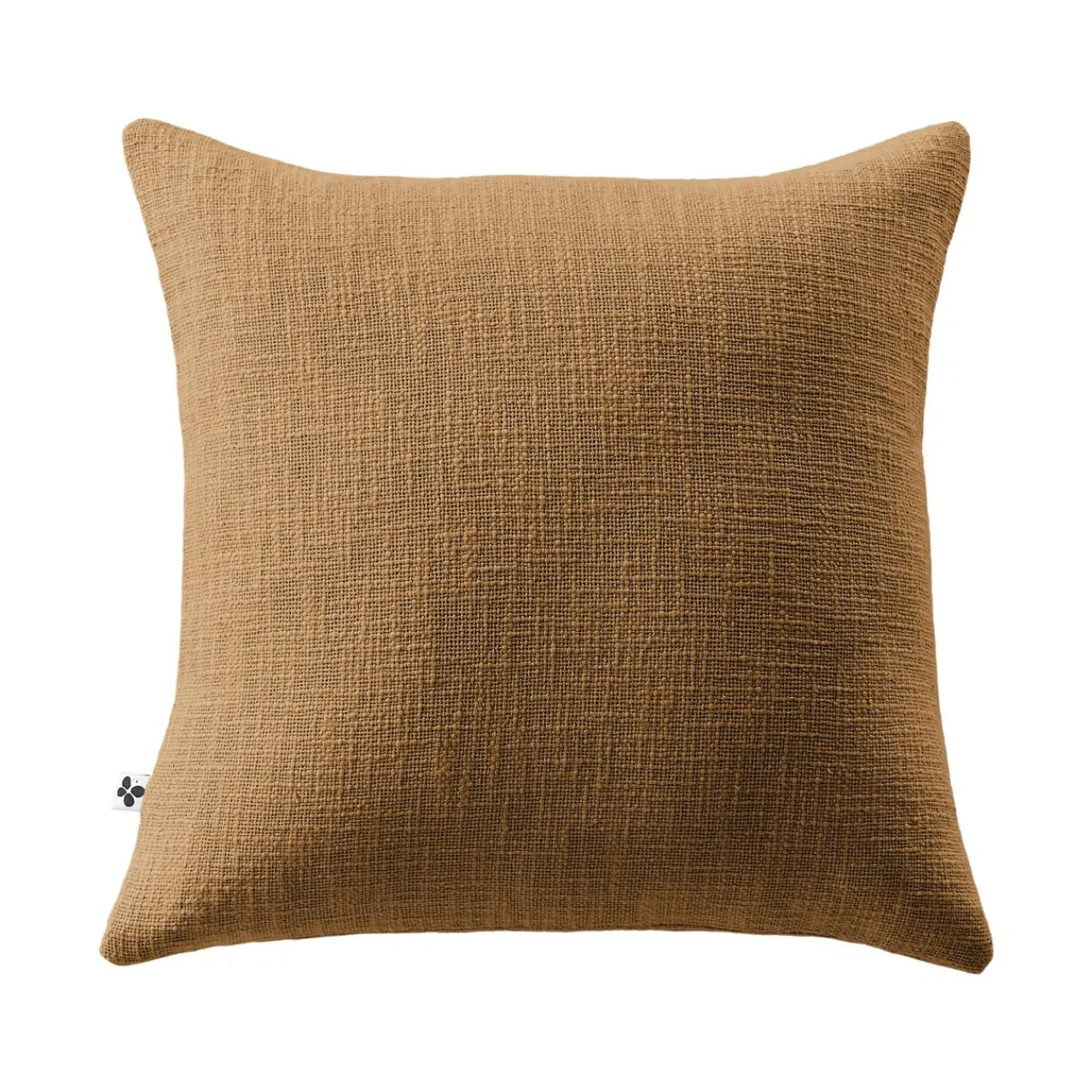 Coussin Et Housse|L'EFFET PAPILLON Coussin carré coton (45 x 45 cm) Sixtine Camel