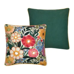Coussin Et Housse|STOF Coussin carré coton (50 x 50 cm) Betty Multicolore