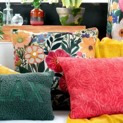 Coussin Et Housse|STOF Coussin carré coton (45 x 45 cm) Betty Multicolore