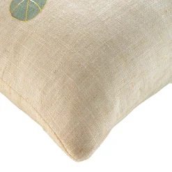 Coussin Et Housse|douceur d'intu017drieur Coussin carré effet lin (45 x 45 cm) Eucalys Vert