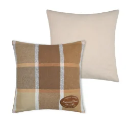 Coussin Et Housse|STOF Coussin carré en coton (45 x 45 cm) Wildforest Camel