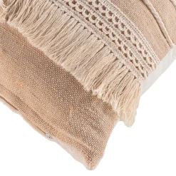 Coussin Et Housse|douceur d'intu017drieur Coussin carré en jute et coton (45 x 45 cm) Cirrus Beige