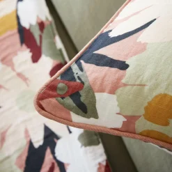 Coussin Et Housse|EMINZA Coussin carré gaze de coton (45 x 45 cm) Azel Multicolore