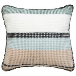 Coussin Et Housse|Atmosphera, cru017dateur d'intu017drieur Coussin carré nid d'abeille (45 x 45 cm) Owen Multicolore
