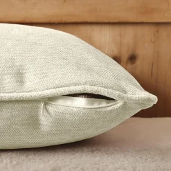 Coussin Et Housse|EMINZA Coussin carré tissé (45 x 45 cm) Magnus Beige