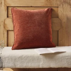 Coussin Et Housse|EMINZA Coussin carré tissé (45 x 45 cm) Magnus Terracotta