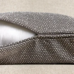 Coussin Et Housse|EMINZA Coussin carré tissé (50 x 50 cm) Oscar Gris Anthracite
