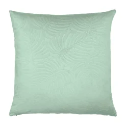 Coussin Et Housse|EMINZA Coussin carré velours (60 x 60 cm) Fern Vert sauge