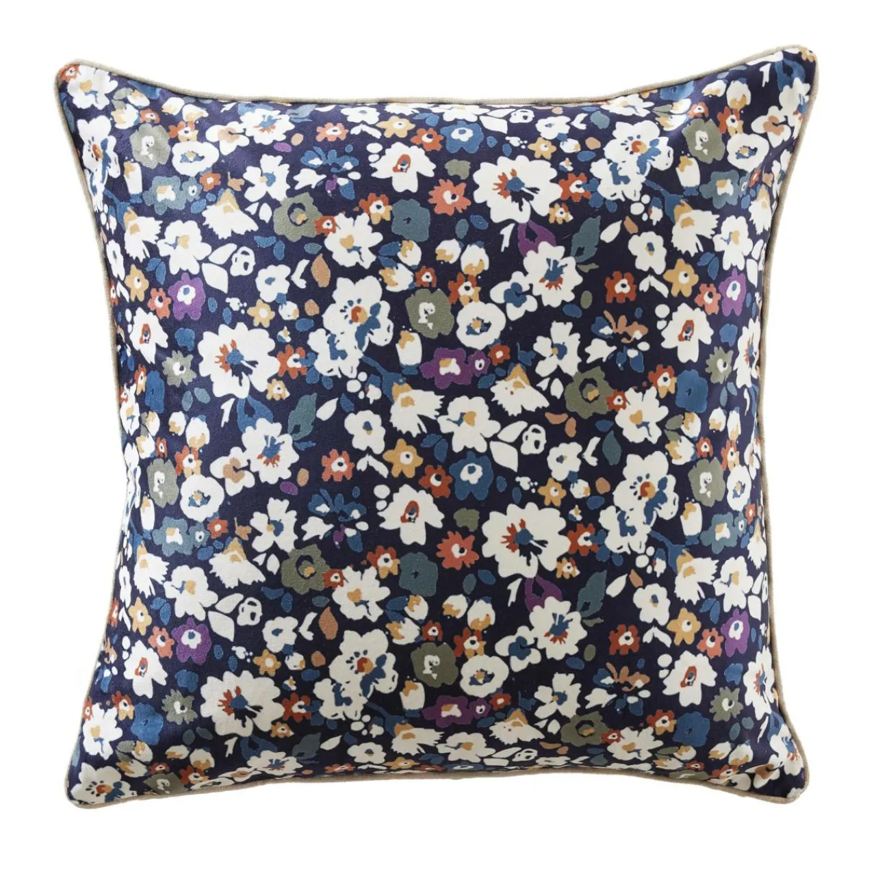 Coussin Et Housse|EMINZA Coussin carré velours (50 x 50 cm) Dolores Bleu